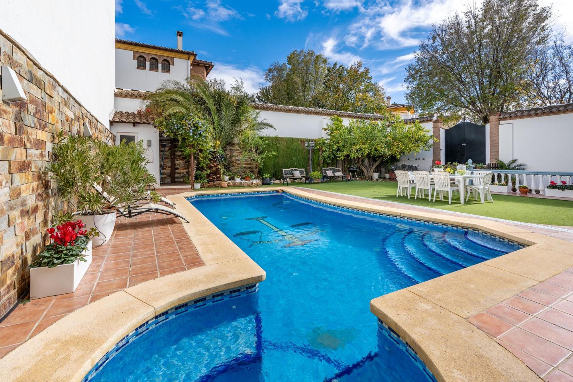Villa Casa De Amigos La Latina Con Piscina, Chimenea Y Barbacoa Illora Exterior foto